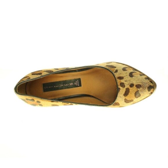 Steve Madden Leopard Print Heels - Picture 5 of 6